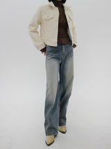 ブックルトラッカージャケット / Bookle trucker jacket (2color)