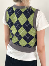 Scottish fish knit vest