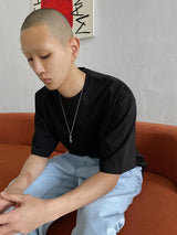 No.0210 solid bear necklace