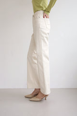 スパンワイドパンツ / CREAMY JEANS / SPAN WIDE PANTS