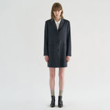 クラシックロングジャケット / CLASSIC LONG JACKET, NAVY