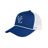 [VARZAR] VZ Wave Logo Mash Cap Blue