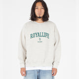 RLCN1006 バーシティアーチロゴスウェット/RLCN1006 Varsity Arch Logo Sweat Shirt - Oatmeal