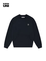 キルシーミドルチェリーポケット付きトレーナー／UNI MIDDLE CHERRY POCKET SWEATSHIRT KA [NAVY] (6597380702326)