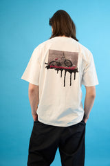 BMXグラフィックT / BMX Graphic Tee_Off White