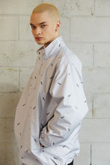 ロゴプレイアノラックジャケット/BSR2223FWJK090 LOGO PLAY ANORAK JACKET BEIGE