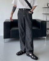 ブラックボウルリネンデニム / TR2424 Black Bowl Linen Denim (XS–L)