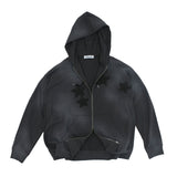 Bluesf Dusty Washing Star Heavy Hood zip-up