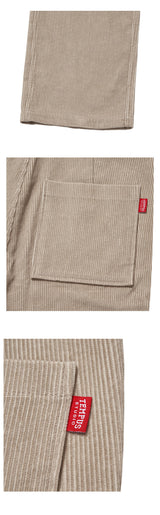 カサカウボーイジャンプスーツ/CASA CORDUROY JUMPSUIT [BEIGE]