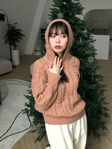 Siren knit hood