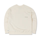 センスロゴスウェットシャツ / 25P SENSE LOGO SWEAT SHIRTS_CREAM