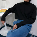 SIピーチオーバーサイズタートルネック/SI PEACH Oversized Turtleneck (4 colors