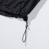 カットポイントウィンドブレーカージャケット / CUT POINT WINDBREAKER JACKET - BLACK