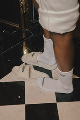 グッドデイファリーサンダル/G'day furry sandals (white)