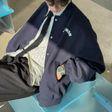 Pleddy Stripe Blouson Shirt (3color)