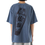 コフィンベッドオーバーサイズTシャツ / COFFIN BED OVERSIZED T-SHIRTS MSHTS001-BL