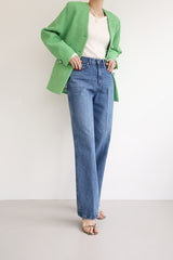 プレミアムロングストレートデニムパンツ / FF-44 /  PREMIUM LONG STRAIGHT DENIM PANTS