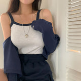 [BELLIDE MADE] 10 colors! Mixed color camisole