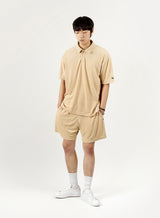 TERRY EASY SHORTS sand (6581471019126)