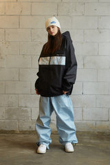 スーパーワイドパンツ / BSR2223FWPT008 LOGO COTTON SUPER WIDE PANTS SKY