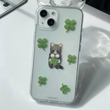 Lucky Some Cat jelly Leo Phone Case 