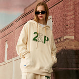 センスロゴフーディー/25P SENSE LOGO HOODIE_CREAM