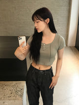 スラブサマーデニムパンツ