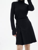 ターンプラネットミディスカート/Turn pleat midi skirt (3color)