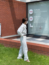 Salt white denim pants 