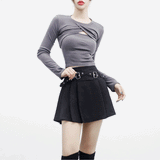 [NONCODE] (1+1) DeMer Bolero T-shirt + Sleeveless Set