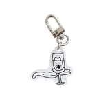 ザキャットザットワズシャットインアグラス キーリング / The cat that was shut in a glass Key Ring