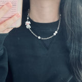 ホワイトパピーネックレス / [seventeen SEUNGKWAN] MADE white puppy Necklace