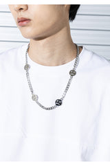 ダイボーイエクスプレションチェインネックレス/DIEBOY EXPRESSION CHAIN NECKLACE