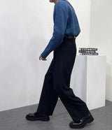 ピンタック ワイド スラックス / SK Pintuck Wide Slacks (3 colors)