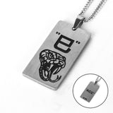 SQUARE SNAKE CHAIN NECKLESS (SURGICAL STEEL) (6567200817270)