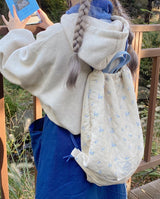 Istampa floral string backpack