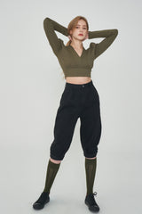 ホースライディングスタイルデニムパンツ / HORSE RIDING STYLE DENIM PANTS INCLUDING SOCKS [9029]