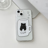 CAT CUP Phone Case