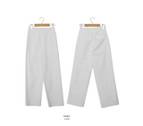フレンチコットンワイドパンツ (3color)