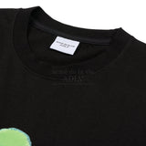 BABY FACE CROCODILE DOLL SHORT SLEEVE T-SHIRT BLACK