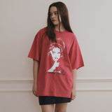 ハッシュオーバーフィットTシャツ /Hush overfit T-shirt [2 Color]
