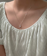 キュービックロックネックレス / cubic lock necklace