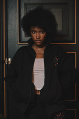 パチーノトラックジャケット/PACINO TRACK JACKET (BLACK)