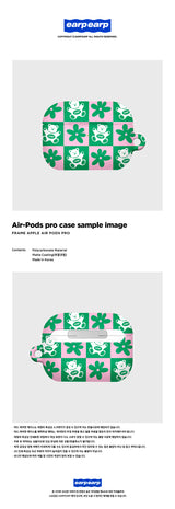 CHECK BABA-GREEN/PINK(AIR PODS PRO-HARD) (6602475470966)