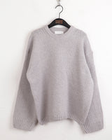 【8color】メイソンベーシックラウンドルーズフィット長袖ニット