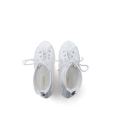 Mesh Open Toe Heel(White)