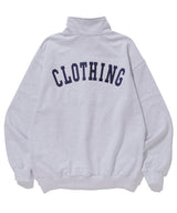 ハーフジッププルオーバースウェット / HALF ZIP PULLOVER SWEAT