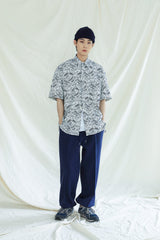 プレイン 1/2 シャツ /PLAIN PAISLEY 1/2 SHIRT CREAM