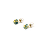 2022パントンストレイタムパールピアス/2022 PANTONE stratum pearl earring (BG)