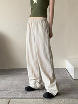 バウバスロックワイドロングナイロンパンツ / Bowbaslock Wide Long Nylon Pants